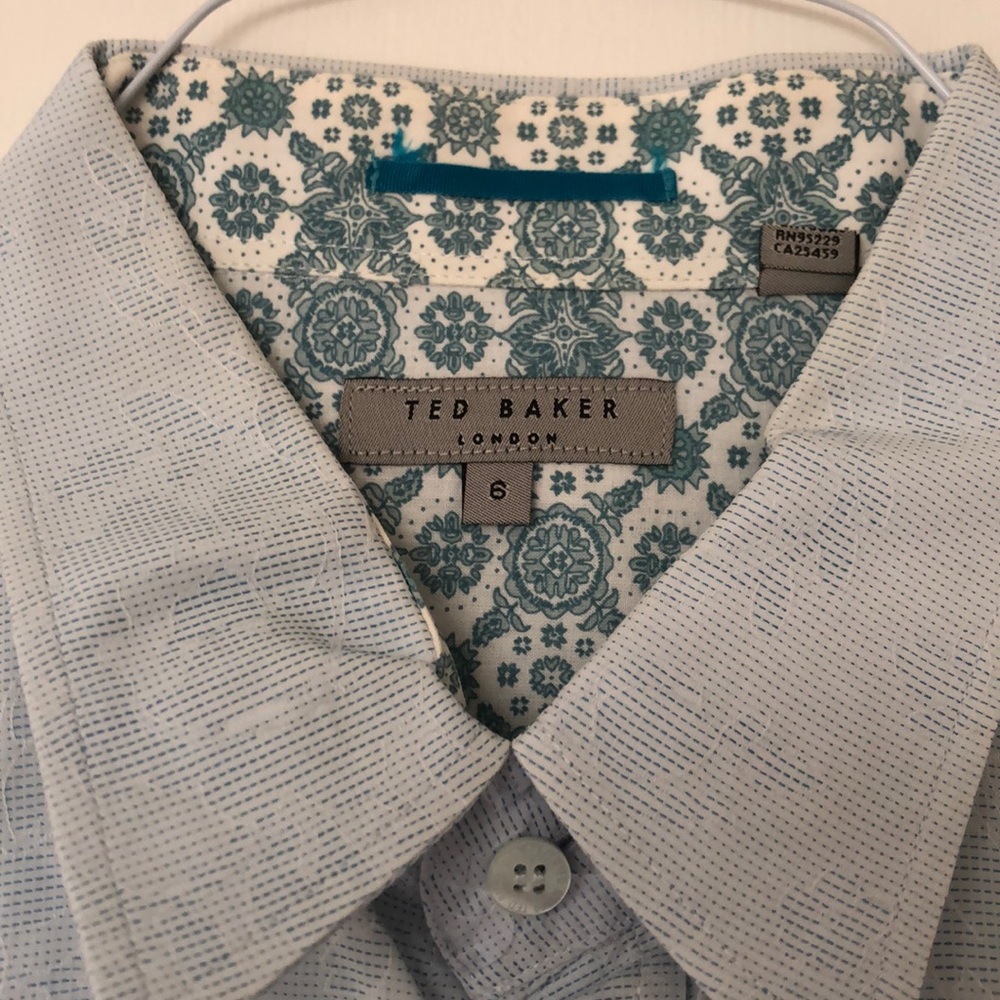 TED BAKER long sleeve button down shirt